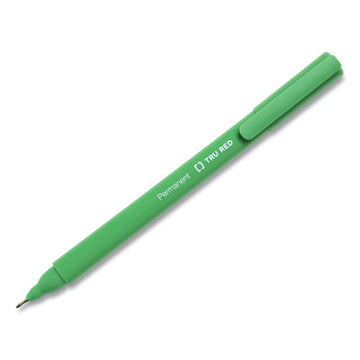 TRU RED™ Permanent Marker, Pen-style, Extra-fine Needle Tip, Green, Dozen freeshipping - TVN Wholesale